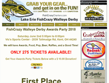 Tablet Screenshot of lakeeriewalleyederby.com